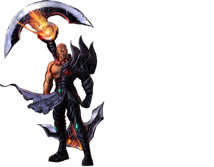 Monk character artwork